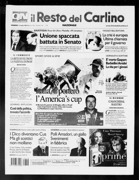 Il Resto del Carlino : giornale dell'Emilia